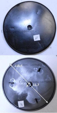Крышка корпуса помпы , YLQ4630C-100C-10 , М1500Р2