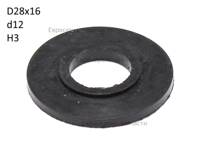 Сальник водонепроницаемый, D28x16, d12, H3. JHCT059.01.001. Н 800.С.Ч