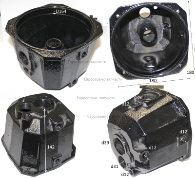 Корпус головы насоса,JHCT033.03.012