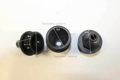 Клапан эжектора, резьба D26.2, L30.4. JHCT050.01.008. САВ 800 24Э