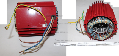 Статор в сборе с корпусом. САВ1300Ч24