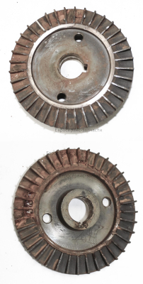 Колесо рабочее, D60, d12, H9.5, латунь. CAB 400-002. НС 400В, САВ 400В19