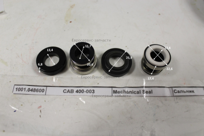 Уплотнение механическое в сб. d11.1 (для вала 12мм). CAB 400В19.НС 400В