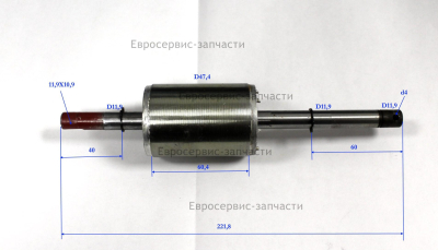 Ротор CAB 400/2-19 -011 САВ 400В/2