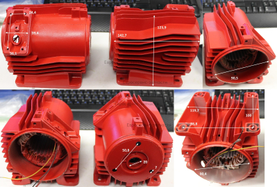 Статор в сборе с корпусом