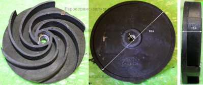 Колесо рабочее, D90, М8