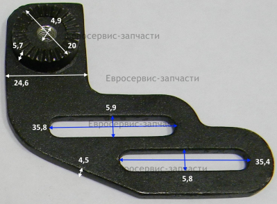 Кронштейн подставки левый. СТ 300С.РС