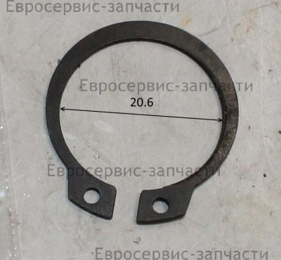 Кольцо стопорное для вала. 20.5мм .ZJ4116QA079. CB 270 : D 24.6 d 20.6