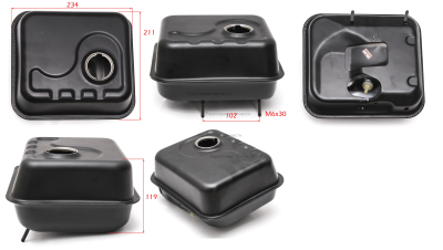 Бак топливный в сборе. ПВТ 60.90.120БВЛ