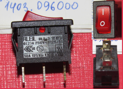 Выключатель питания AC125V/10A,3P,RED 39A0-0153-00: ТП75ДП.ТП22ДП.ТП125ДП.ТП37ДП.ТП175ДП.ТП52ДП.ТП21