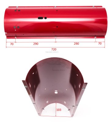 Половина корпуса нижняя. DH-25.300.101. ТП 25Д