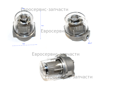 Фильтр топливный York Diesel Filter ТП 120Д (E0703.009.00)