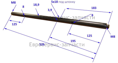 Ось колесная