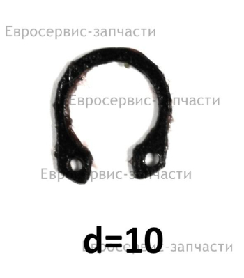 Кольцо стопорное для вала D10, H1. Д 400РЭ