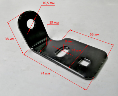 Кронштейн рычага поворота снегоотводной трубы (упорный) для SGC6000(78) ZMD