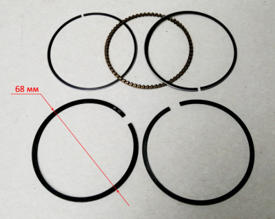 Поршн.кольца (компл.,3шт.)DY2500L,DY3000L/LX EG-HT168FDE-D01,SGC4100(4-11),4800(43),4000-4800(32)ZMD