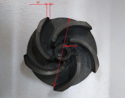 Импеллер D=120мм, H=27мм для ФН-2200Л(46) DMN
