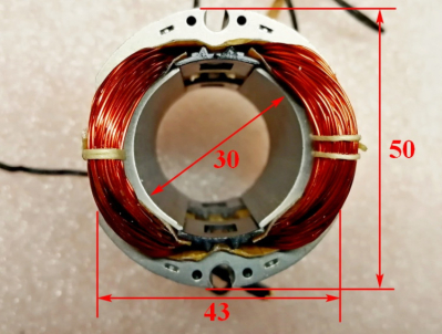 Статор Lраб.=55мм для УШМ-125/900(27) GOL