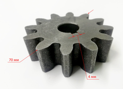 Звездочка ведущая для БМ-160(B-6) STR