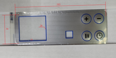Декоративная наклейка для ОК-1000Е, ОК-1500Е, ОК-2000Е CSJ
