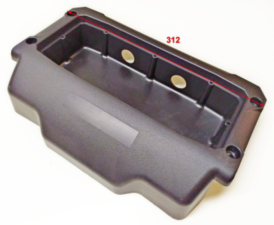 Крышка панели управления для DN2700i, 4400i (1) КЕС