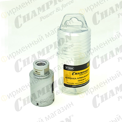 Коронка алмазная CHAMPION 38/66/М14 V-tech