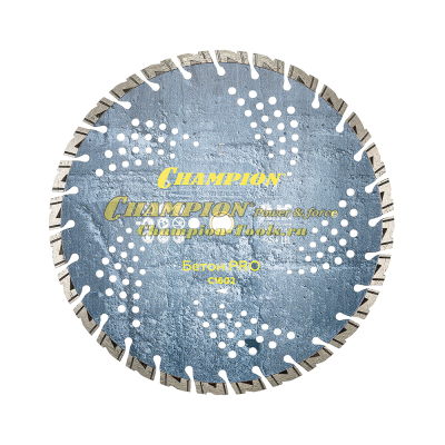 Диск алмазный CHAMPION бетон PRO 350/25,4/10 Heavyсut