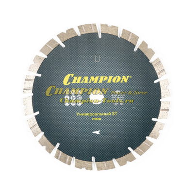 Диск алмазный CHAMPION универсальный ST 230/22,23/12 Fast Gripper