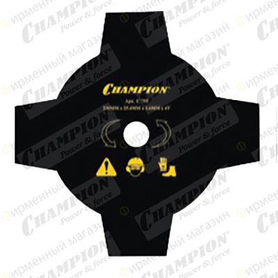 Нож для жесткой травы Champion 4/230/25,4 - C5105