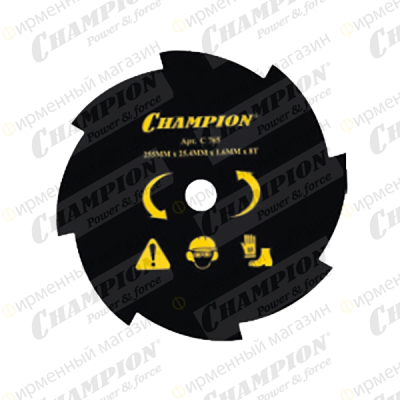 Нож для жесткой травы Champion 8/230/25,4