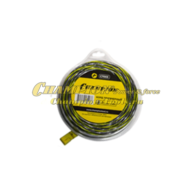 Корд триммерный Champion Tornado 2.4мм*  68м (витой квадрат)