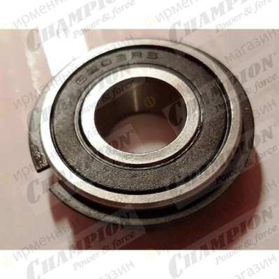 Подшипник 6202 со стопорным кольцом первичного вала ST1170E, 1170BS, 1376Е