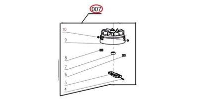 Головка режущая в сборе