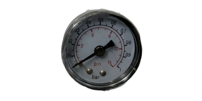 Манометр 1bar (D40 3/8″ папа резьба сзади)