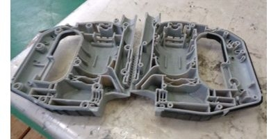 Корпус в сборе, две части