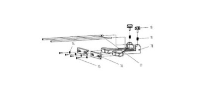 Упор параллельный в сборе EV(74-78. 18. 19)