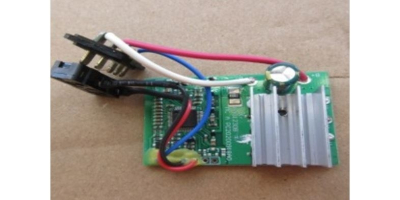 Плата управления двигателем YFXBAG1230B (DC101001) ver. 1.0 с выключателем DA7-5/1 8A~36V DC в сборе