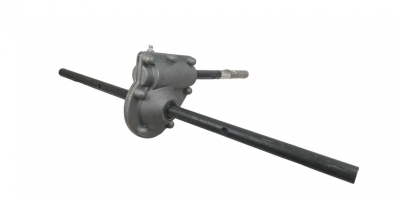 Редуктор шнека с валом в сборе
