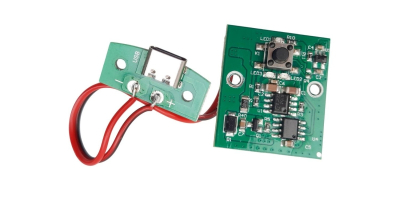 Плата электронная зарядки АКБ в сборе с платой разъема USB