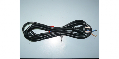 Шнур сетевой ZUBR H05RN-F 2х0.75мм2 3м резиновый