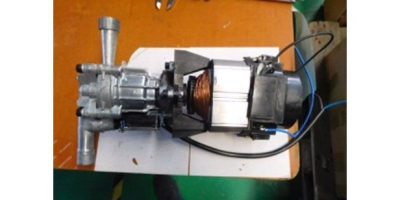 Двигатель КД в сборе с помпой