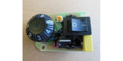 Блок электронный регулятора оборотов с выключателем в сборе