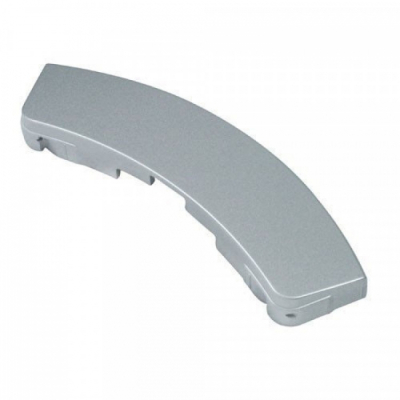 Ручка люка Samsung, пластик, серебристая, DC64-00561D