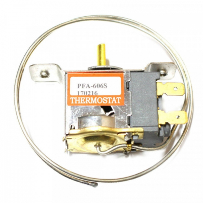 Термостат PFA-606S, 2 контакта, капилляр 500мм