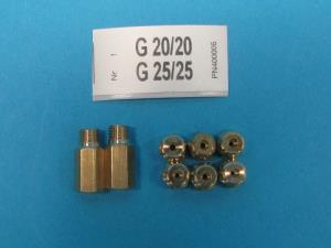 на 237134 NOZZLE SET 4 P G20|20 D3 SERVIS KPL