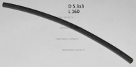 Трубка топливная, D5.3x3, L160. 9061-904302. Т 1250.Т 20В2.ВН2