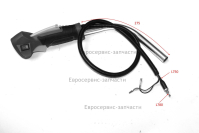 Ручка управления в сборе с ал.трубкой  правая  Т 43/4Т