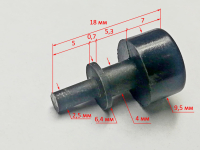 Кнопка блокировки вала для Г-150(17) JIL