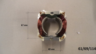 Статор Lраб.=45мм для ELS-2400(53) с SAF11, 2400(21) YAT, 2400 с OTET4 ,2800(34) OTE