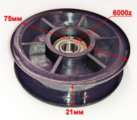 Ролик натяжителя для GMC-6.5(25) KST